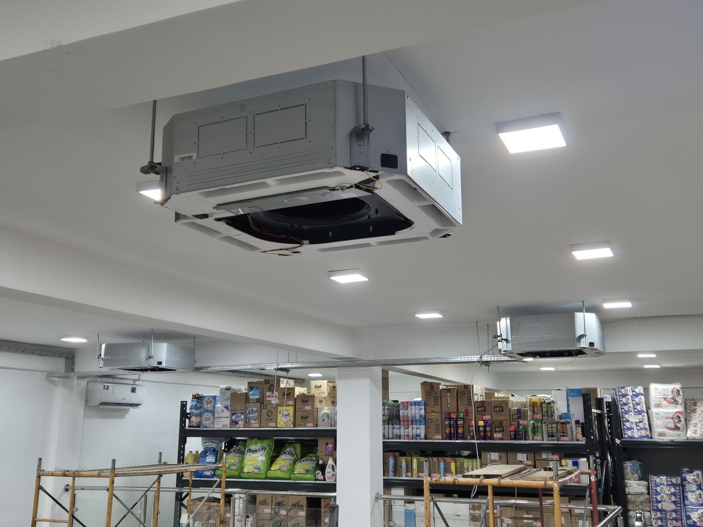 Supervision d'un groupe électrogène par une équipe CMS Technology